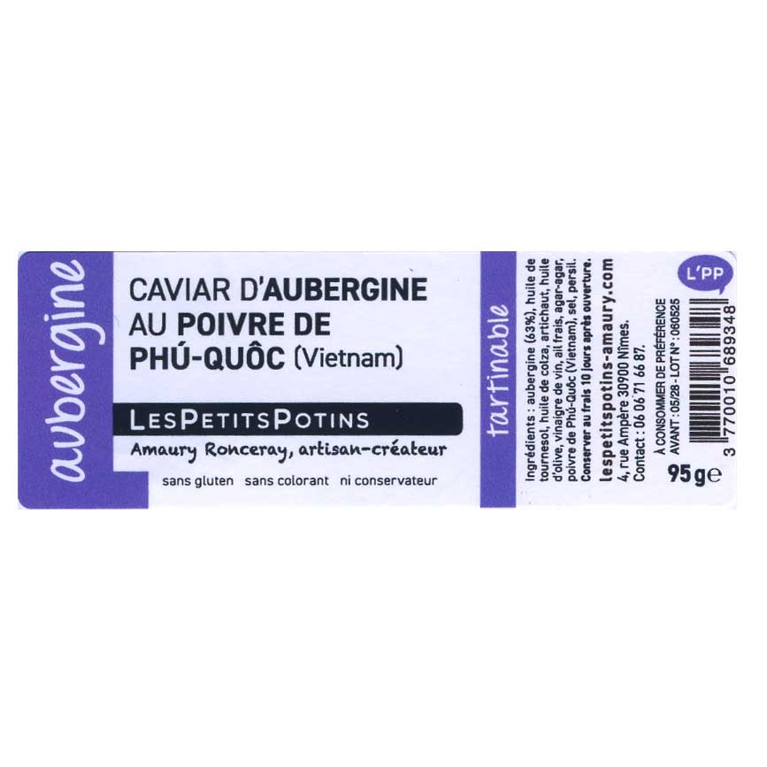 À base d’ail confit